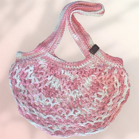 Pink Mesh Bag
