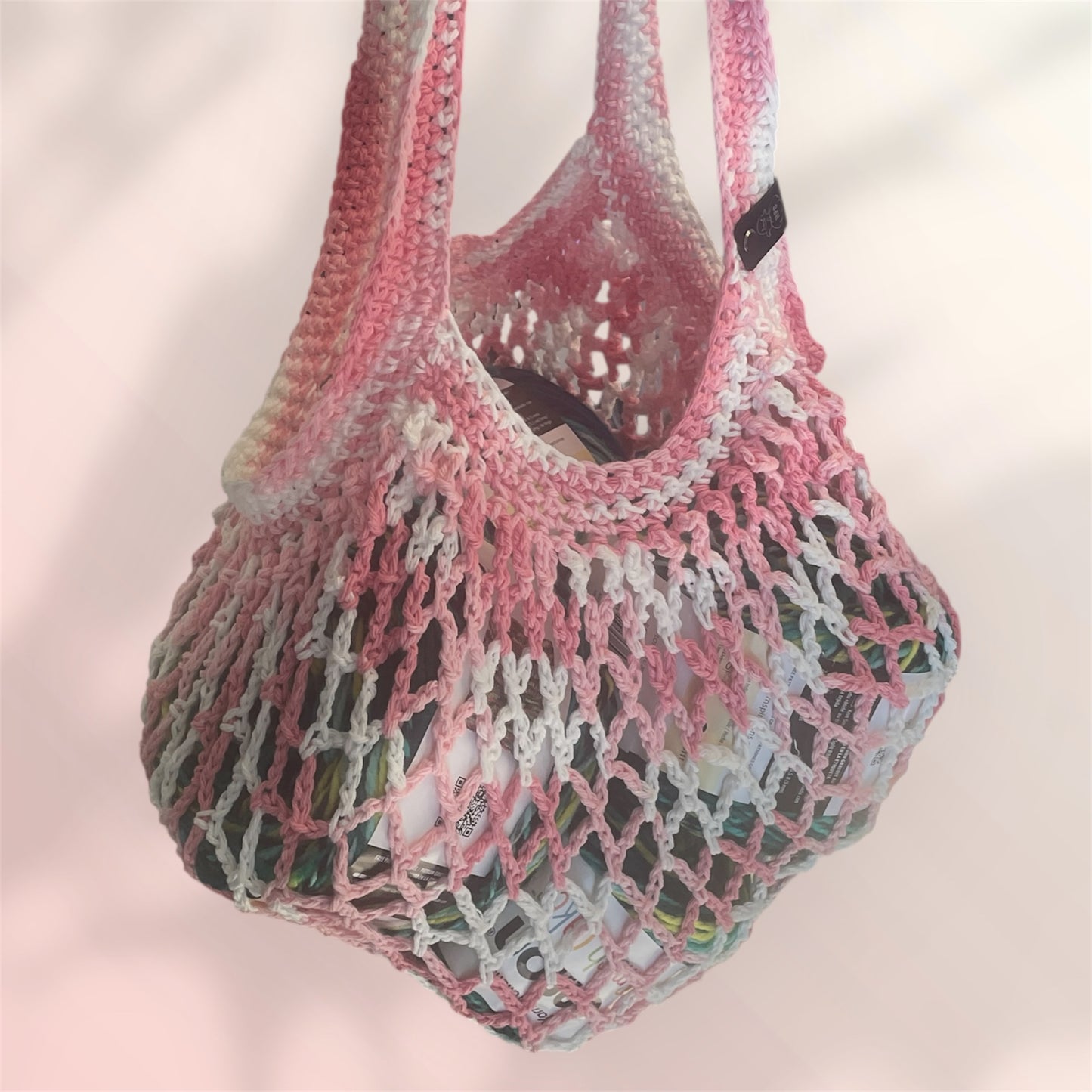 Pink Mesh Bag