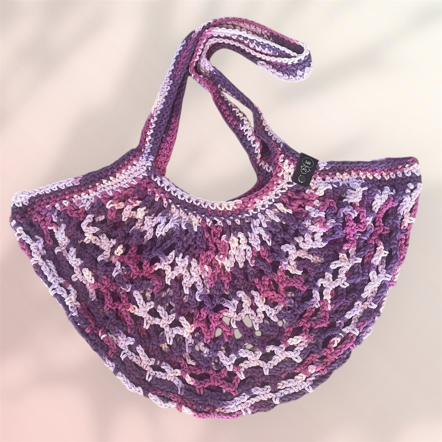 Purple Mesh Bag