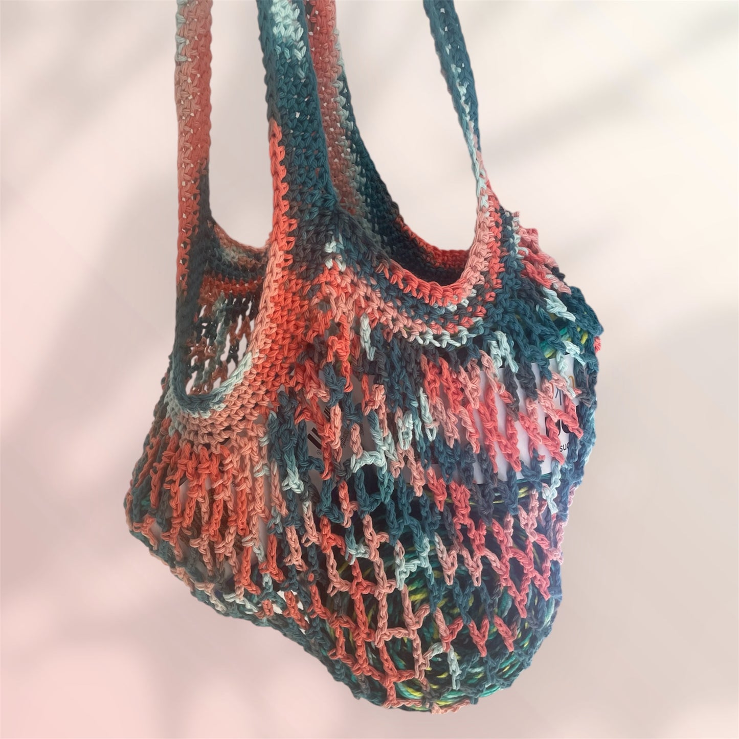 Coral Mesh Bag